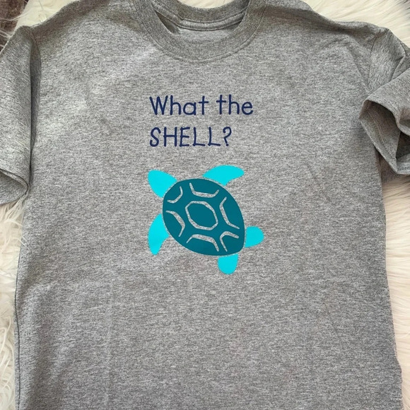 Funny “What the SHELL?” T-shirt - Picture 1 of 2